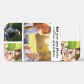 独自の写真のコラージュと文字を作成 Case-Mate iPhoneケース (裏面 (横))