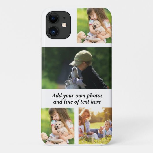 独自の写真のコラージュと文字を作成 Case-Mate iPhoneケース (裏面)