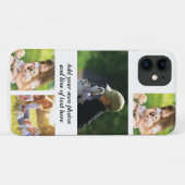 独自の写真のコラージュと文字を作成 Case-Mate iPhoneケース (裏面(横))