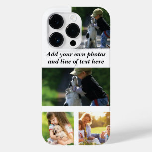 独自の写真のコラージュと文字を作成 Case-Mate iPhone 14 PROケース