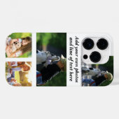 独自の写真のコラージュと文字を作成 Case-Mate iPhoneケース (裏面 (横))