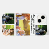 独自の写真のコラージュと文字を作成 Case-Mate iPhoneケース (裏面 (横))