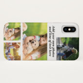 独自の写真のコラージュと文字を作成 Case-Mate iPhoneケース (裏面(横))