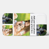 独自の写真のコラージュと文字を作成 Case-Mate iPhoneケース (裏面 (横))