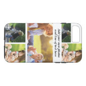 独自の写真のコラージュと文字を作成 Case-Mate iPhoneケース (裏面(横))