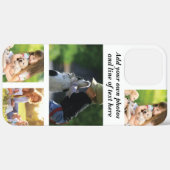 独自の写真のコラージュと文字を作成 Case-Mate iPhoneケース (裏面 (横))