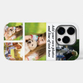 独自の写真のコラージュと文字を作成 Case-Mate iPhoneケース (裏面 (横))