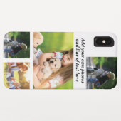 独自の写真のコラージュと文字を作成 Case-Mate iPhoneケース (裏面(横))