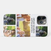 独自の写真のコラージュと文字を作成 Case-Mate iPhoneケース (裏面(横))