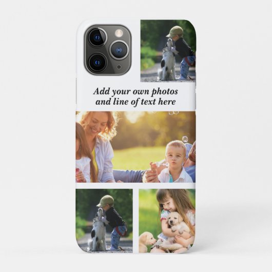 独自の写真のコラージュと文字を作成 Case-Mate iPhoneケース (裏)