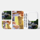独自の写真のコラージュと文字を作成 Case-Mate iPhoneケース (裏面 (横))