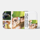 独自の写真のコラージュと文字を作成 Case-Mate iPhoneケース (裏面 (横))