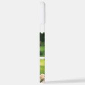 独自の写真のコラージュと文字を作成 iPhoneケース (右側面)