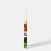 独自の写真のコラージュと文字を作成 iPhoneケース (右側面)