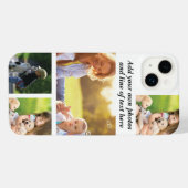 独自の写真のコラージュと文字を作成 iPhoneケース (裏面横)