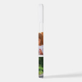 独自の写真のコラージュと文字を作成 iPhoneケース (右側面)