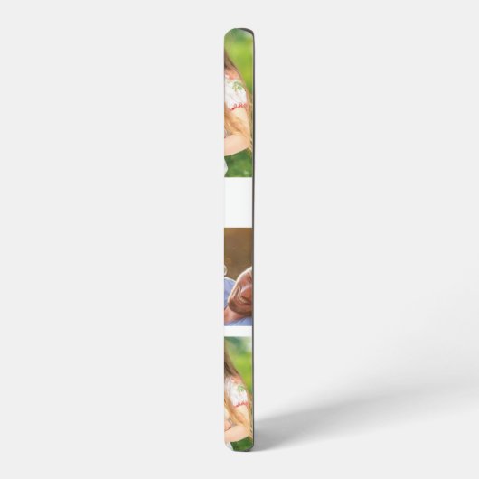 独自の写真のコラージュと文字を作成 SAMSUNG GALAXYケース (左側面)