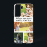 独自の写真のコラージュと文字を作成 SAMSUNG GALAXY S21ケース<br><div class="desc">独自の写真のコラージュと文字を作成</div>