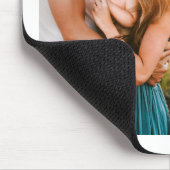 独自の写真のパーソナライズされた引用文 マウスパッド (コーナー)