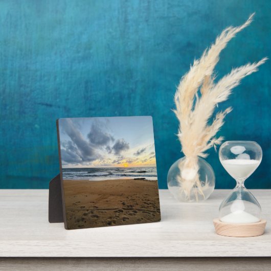 独自の写真の作成シンプル日の出モダン日 フォトプラーク (インサイチュ)