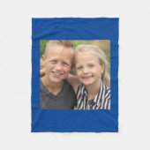 独自の写真の作成フリースブランケット フリースブランケット (正面)