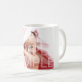 独自の写真の追加 コーヒーマグカップ (正面右)