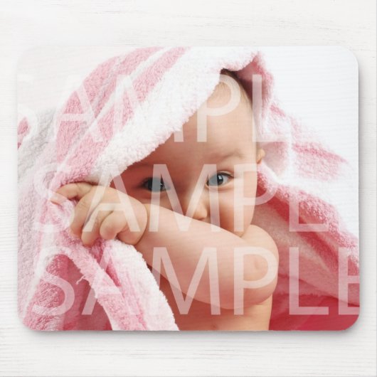 独自の写真の追加 マウスパッド (正面)