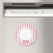 独自の写真または文字ピンクレースマグネットを追加 マグネット (インサイチュ (食洗機))