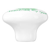 独自の写真を作成ここにロゴを追加 セラミックノブ (側面)