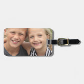 独自の写真を作成するアクリルの荷物タグ ラゲッジタグ (正面横)