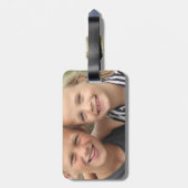 独自の写真を作成するアクリルの荷物タグ ラゲッジタグ (裏面縦)