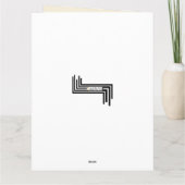 独自の写真を作成するグリーティングカードのアップロード(大) カード (裏面)