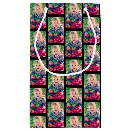 独自の写真を作成するスモール抱き枕 スモールペーパーバッグ (裏面)