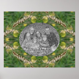 独自の写真を作成するドライサマーグラスフレーム ポスター