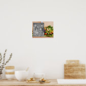 独自の写真を作成する国フェア野菜アート ポスター (キッチン)