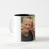 独自の写真を作成する2トーンマグカップ ツートーンマグカップ (正面左)