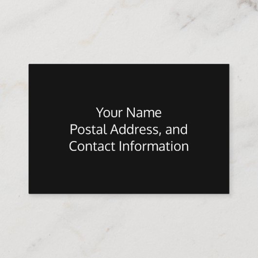 独自の写真を作成 名刺 (裏面)