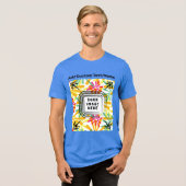 独自の写真イメージの追加写真文字はこちらカスタム トライブレンドＴシャツ (正面全面)