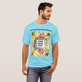 独自の写真イメージの追加写真文字はこちらカスタム Tシャツ (正面フル)