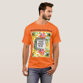 独自の写真イメージの追加写真文字はこちらカスタム Tシャツ (正面フル)