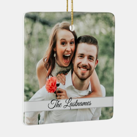 独自の写真イメージを作成する セラミックオーナメント (右)