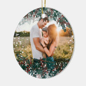 独自の写真イメージを作成する セラミックオーナメント (左)