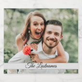 独自の写真イメージを作成する リキュールボトルラベル (シングルラベル)