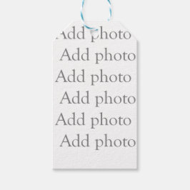 独自の写真ギフトタグを追加 ギフトタグ