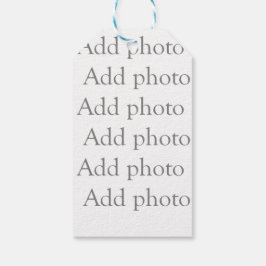独自の写真ギフトタグを追加 ギフトタグ