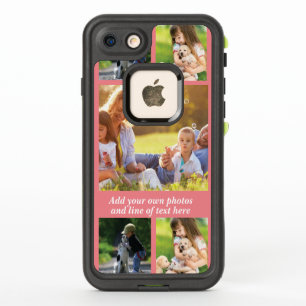 独自の写真コラージュと文字を作成する耐用年数iP