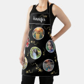 独自の写真コラージュを作成クリスマスモノグラム エプロン (インサイチュ)