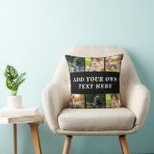 独自の写真コラージュを作成 クッション (椅子)