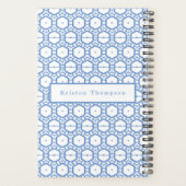 独自の写真テンプレートプランナー プランナー手帳 (裏面)