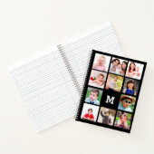 独自の写真テンプレート ノートブック (内部)